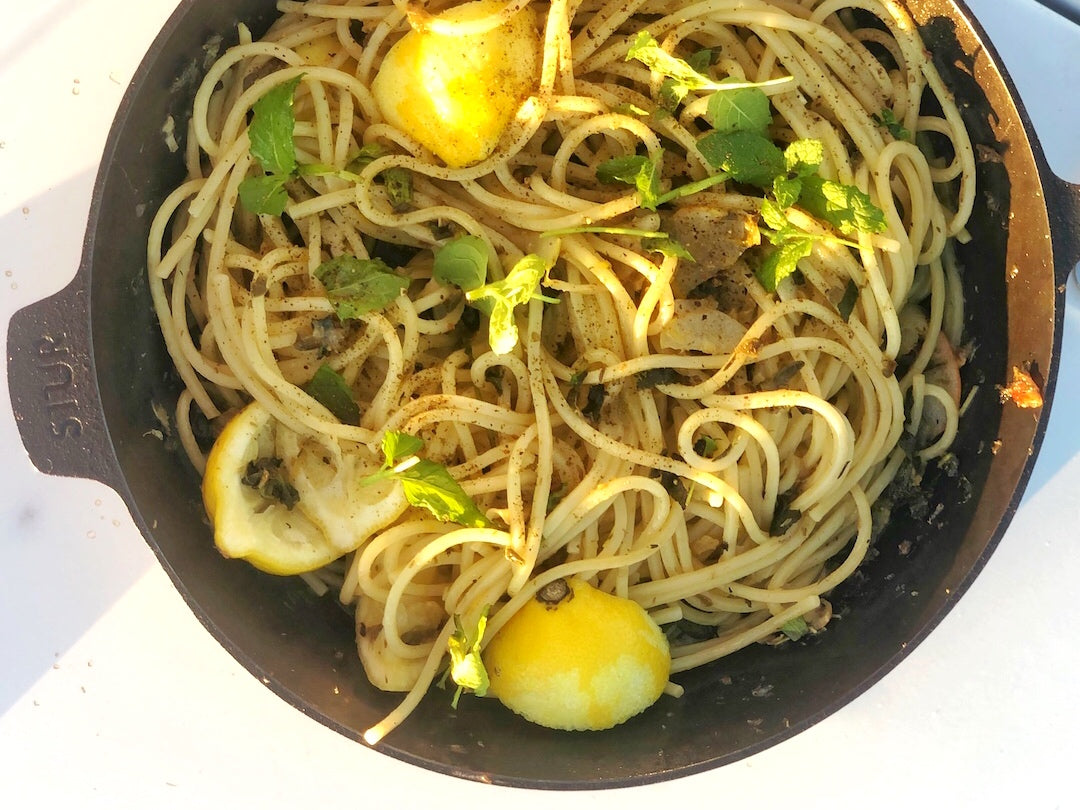 Pasta al Limone - Lemon Pasta Strandküche