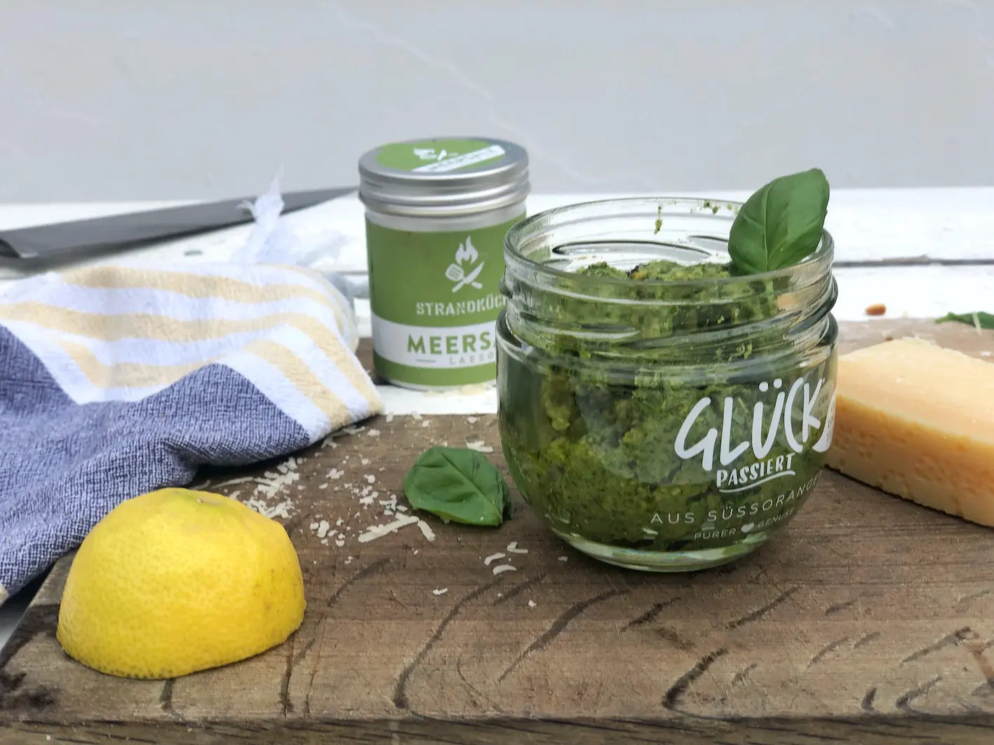 Pesto selber machen mit Strandküche Laesø