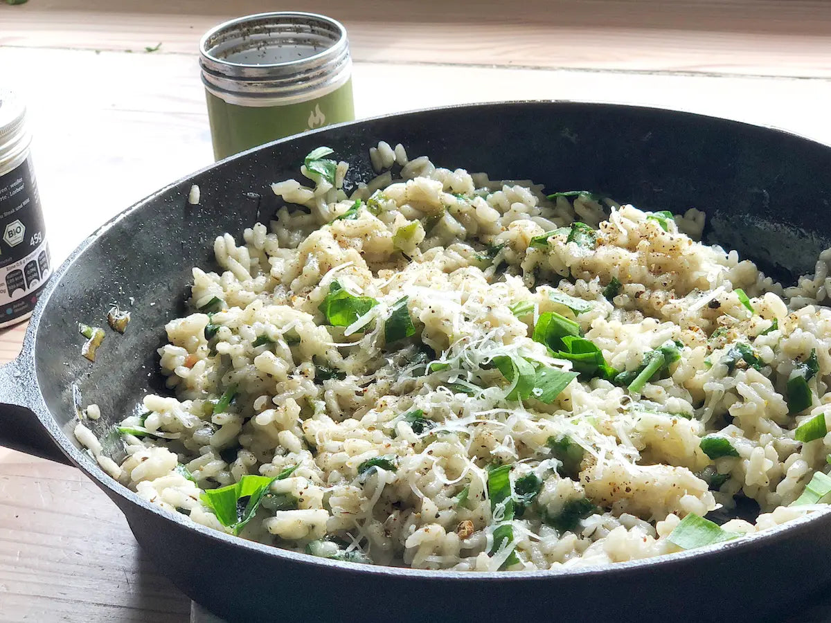 Bärlauch-Risotto
