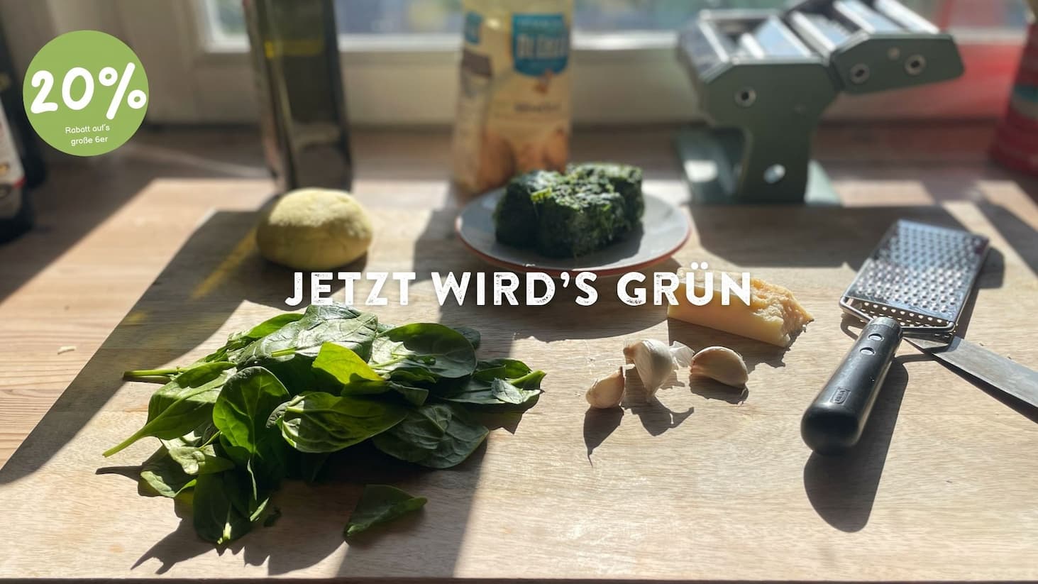Jetzt wird's grün