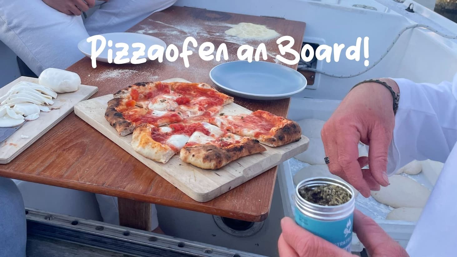 Pizzaofen an Bord