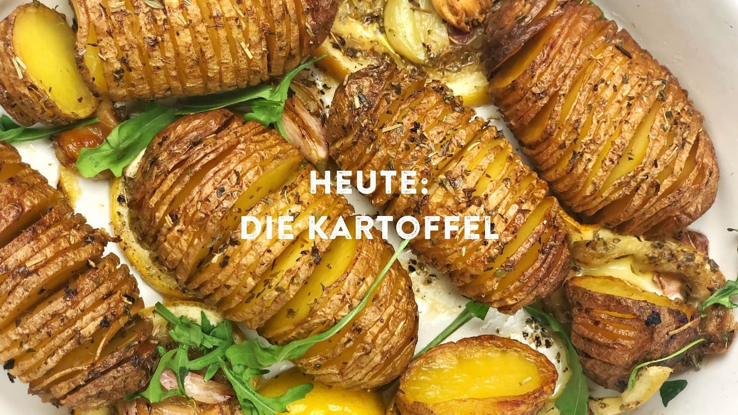 Gegrillte Zitronen-Fächerkartoffeln