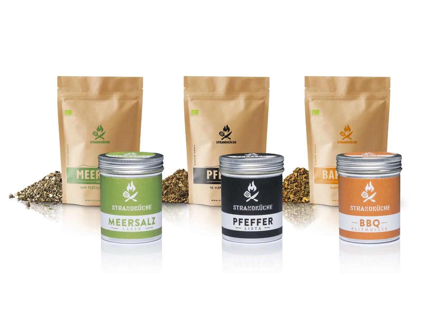 Nachhaltige Gewürzsets – Refill Bundles von Strandküche