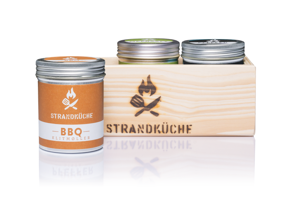 3ER SET - BBQ - Strandküche