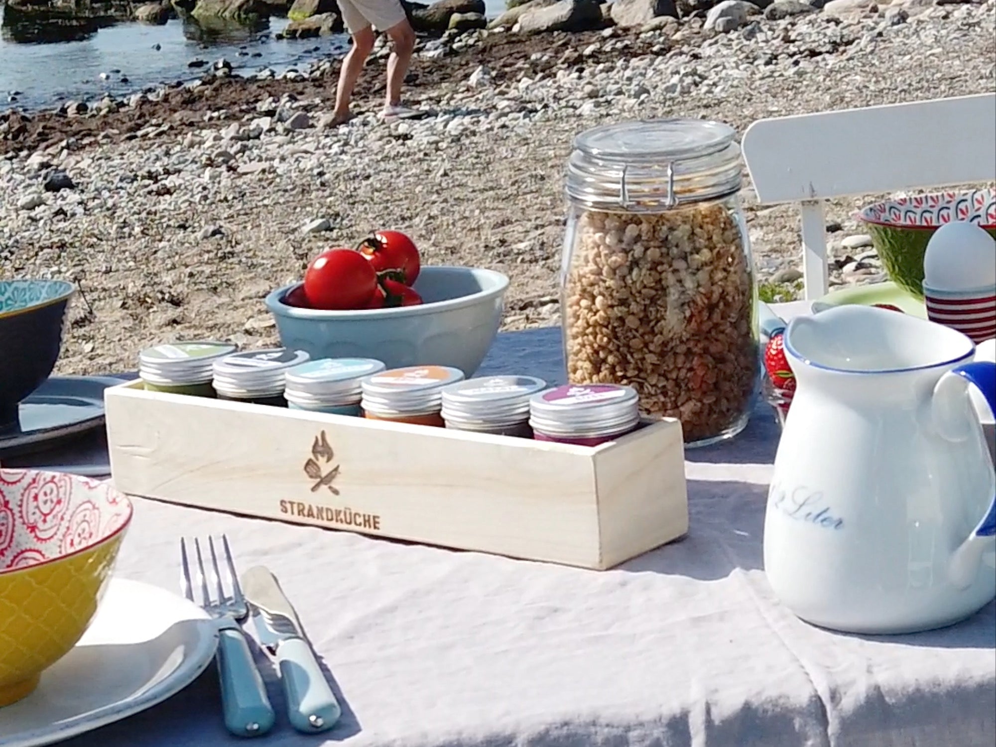 Reise-Gewürzset Sixpack mit 6 Gewürzmischungen - Strandküche Frühstück